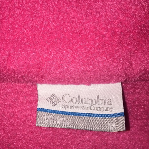 Columbia pink zip-up - Picture 4 of 4